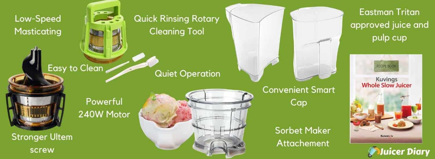 Kuvings Whole Slow Juicer B6000S [Review & Inspection] Juicer Diary