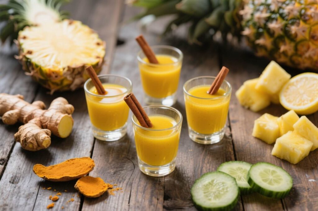 Pineapple Ginger Anti-Inflammatory Juicing Recipes