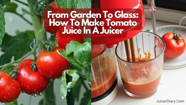 How To Make Tomato Juice In A Juicer