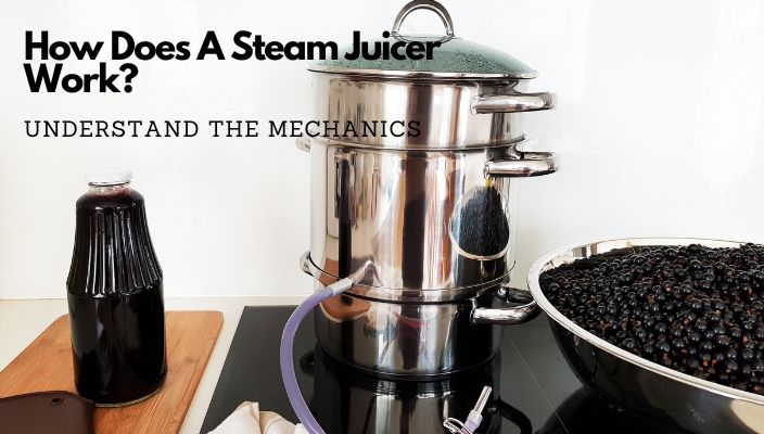 how does a steam juicer work