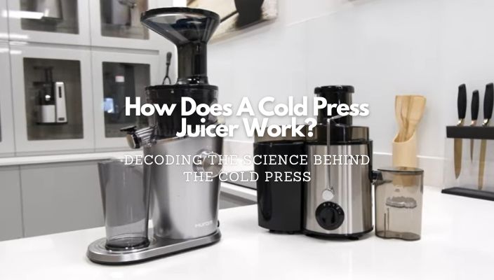 How does a cold press juicer work