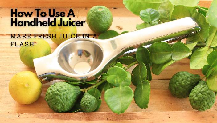 How To Use A Handheld Juicer