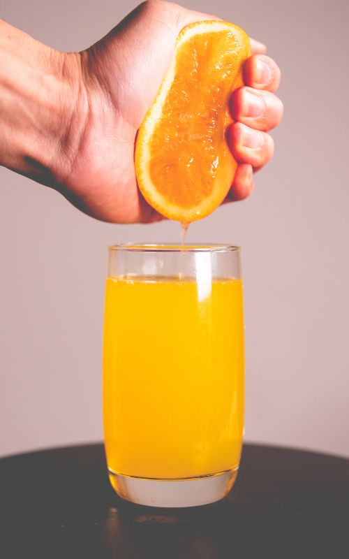 how to juice an orange without a juicer