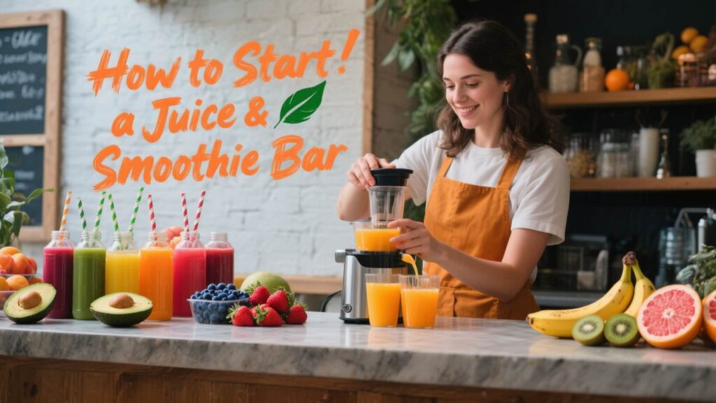 How to start a juicing business