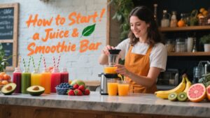 How to start a juicing business
